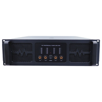 Nouveaux modèles d'amplificateur stéréo professionnel en métal à quatre canaux 1500W*4 pour caisson de basses, utilisation intérieure/extérieure