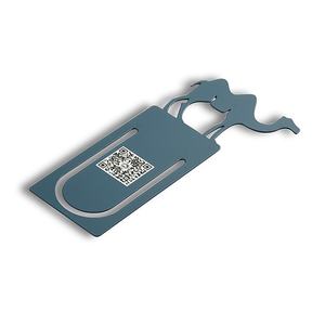 Marcapáginas de Metal con Diseño Único de Camello Azul, Personalizado con Nombre, Impresión UV - Product Image 4