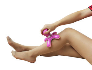 Mini Masajeador Corporal de 4 Patas con Vibración de Alta Frecuencia y 4 Luces LED para Alivio del Cuello y la Espalda - Product Image 2