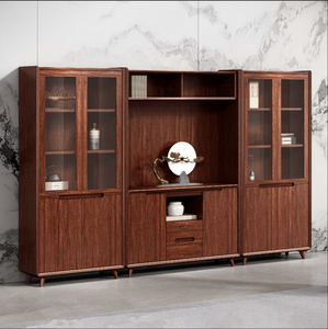 Bureau de direction moderne élégant en bois pour le mobilier de bureau du président Table de direction de bureau classique pour le patron - Product Image 4