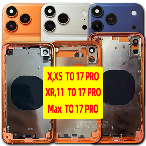 <span class=keywords><strong>Cover</strong></span> Posteriore in Lega di Alluminio Fai-da-Te per Conversione Modelli 11-17 Pro e <span class=keywords><strong>Xr</strong></span> - Product Image 4