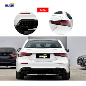 GUGO 신품 2016-2020년형 메르세데스-벤츠 E클래스 W213용 바디킷, 2021년형 E53 AMG 모델 벤츠 차량용 전면 및 후면 범퍼 업그레이드 - Product Image 5