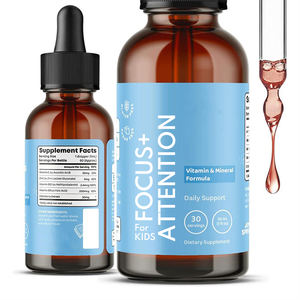 OEM personalizado <span class=keywords><strong>Natural</strong></span> Liquid Genius Drops suplementos para ayudar a la concentración y la atención para los Niños apoya la función cerebral saludable - Product Image 1