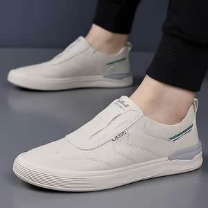 Nouvelles sandales décontractées monobloc pour hommes, tendance été 2026, polyvalentes, respirantes, à semelle souple, style baskets blanches - Product Image 5