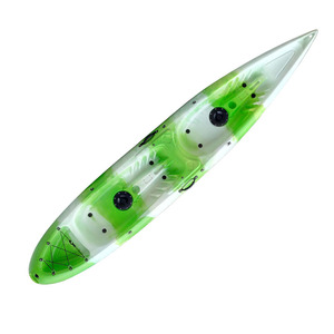 Kayak modulaire Kayak de pêche avec <span class=keywords><strong>moteur</strong></span> électrique assis <span class=keywords><strong>sur</strong></span> le dessus Canoë à rames - Product Image 3