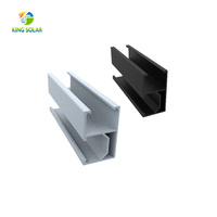 Accessoires de montage solaire KINGSOLAR Rail en aluminium haute résistance CE ISO Fournisseur OEM