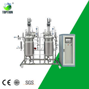 Fermentador Industrial Semiautomático de 10L a 500L |   Tanque de Fermentación Agitado con Recipiente a Presión y Motor |   Cumple con GMP CIP/SIP - Product Image 6