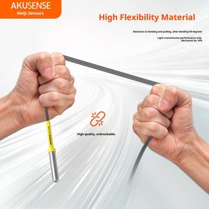 AKUSENSE Sonda de Sensor de Fibra Óptica de Alta Elasticidad, Reflexión Difusa, Haz Pasante, 0,1 ms, de Respuesta Tiempo, 5V, 0,1 - Product Image 5