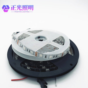 ไฟ LED แถบแสงสี RGB 12V 5050 ยี่ห้อ Positive Lighting ความยาว 60LEDs/เมตร 8W ควบคุมด้วยระบบสัมผัส สำหรับห้องนอน บาร์ ร้านคาราโอเกะ ไฟตกแต่งภูมิทัศน์ - Product Image 3