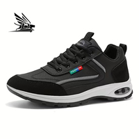Tendencia en Calzado Deportivo para Hombre, Suela Impermeable, Parte Superior Extra Grande, Zapatillas de Moda para Hombre, con Cordones, para Caminar, Trotar