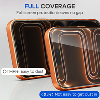 Nouveaux films de protection d'écran faciles à installer pour iPhone 17 Pro Max 16 15 14 13, en verre trempé, accessoires de téléphone portable, film protecteur