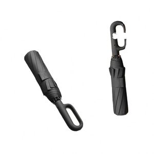 Parapluie de camping en vinyle anti-UV avec poignée à boucle automatique, design classique, idéal pour les cadeaux d'affaires - Vente en gros populaire - Product Image 3