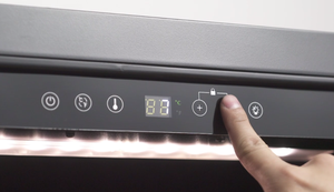 24 ''145L thép không gỉ điện nước giải khát mát bia trung tâm ngay lập tức tủ lạnh có thể điều chỉnh đa vùng kiểm soát nhiệt độ RV khách sạn - Product Image 2