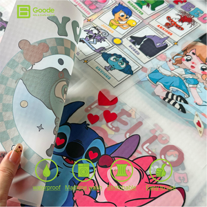 Adesivo Termotrasferibile Goode per T-shirt e Borse con Logo Personalizzato, Marchio Sportivo Famoso Just Do IT DTF Cartoon Lavabile - Product Image 3