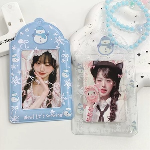 Portafotos Kpop Personalizados con Impresión Personalizada, MOQ Pequeño, Forma Regular, PVC, Estilo Coreano, con Tachuelas, para Tarjetas de Estudiante - Product Image 6