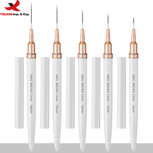 Juego de Pinceles para Uñas HQ Mixed Proc Discount de 5/7/9/11/15/18 mm, Mango de Plástico, Pincel para Dibujar Líneas y Rayas - Product Image 2