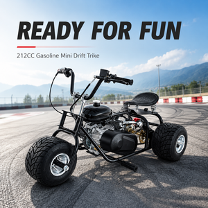 Kart de Montaña de 212cc, 4 Tiempos, a Gasolina, para Exteriores, Sube Escalones sin Esfuerzo, Kart de Carreras Todoterreno, Velocidad Máxima de 60 km/h, 200 kg - Product Image 6