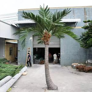 Grand palmier artificiel en fibre <span class=keywords><strong>de</strong></span> verre pour l'intérieur/l'extérieur, décoration <span class=keywords><strong>de</strong></span> jardin, centre commercial, grand palmier artificiel en cocotier - Product Image 2