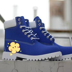 New Wheat Color High-End <b>Waterproof</b> Cowhide Yellow <b>Boots</b> Breathable Comfort <b>Boots</b> <b>for</b> <b>Men</b> - Product Image 3