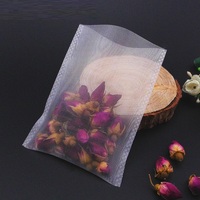 Sachets de thé triangulaires en nylon thermoscellés jetables pour sous-conditionnement et soupes