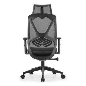 高性价比高背网布办公椅 360 °   旋转脚轮尼龙底座，适合入门级员工、自由职业者、小型企业 - Product Image 6