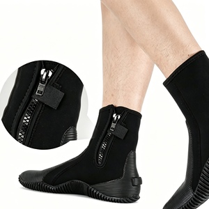 DIDEEP Anti-slip Anti-puncture Rubber Snorkeling <b>Shoes</b> Warm <b>Diving</b> Boots - Product Image 2