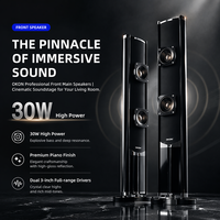 Système de son surround 5.1 canaux pour cinéma maison OKON K10A, enceintes colonnes, amplificateur Bluetooth, prise en charge optique, coaxiale, USB, AUX