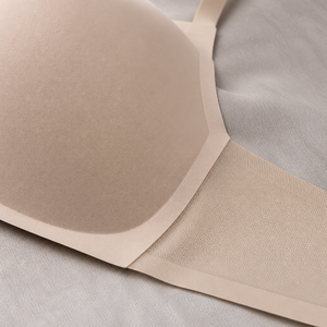 Ensemble de lingerie sans couture effet seconde peau rafraîchissant pour femme, une pièce, soutien-gorge et culotte découpés au laser, broderie, bonnet complet, avec armatures, respirant - Product Image 5