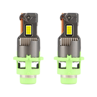 Bombillas LED Serie D de 90W y 25000LM, Sin Errores Canbus, D1S D2S D3S D4S, Faros Delanteros LED para Automóviles