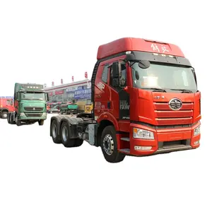 China Gebruikte Faw Trucks J 6P 6X4 Tractor Diesel Beste Verkoper Hoge Kwaliteit 350 - 450hp Chinese Truck Tractor Machines