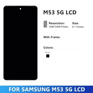 Pantallas LCD OLED de 6.3'' para teléfono móvil <span class=keywords><strong>Samsung</strong></span> <span class=keywords><strong>M53</strong></span> <span class=keywords><strong>5G</strong></span> M536B SM-M536B/DSN, digitalizador de pantalla táctil, en oferta. - Product Image 2