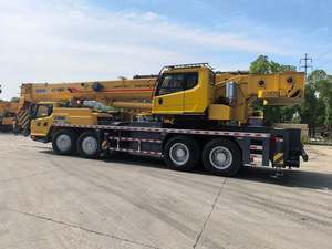 יד שנייה 90% באיכות גבוהה חדש פונקציונלי מלא <span class=keywords><strong>70</strong></span> טון משאית עגורן xcm qy70kc 2022 מודל 64.5 מ 'גובה הרמה המרבי a5 עובד - Product Image 3