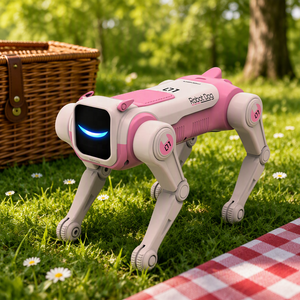 <span class=keywords><strong>Perro</strong></span> Robótico Cuadrúpedo Biónico de Ciencia Ficción, Control Remoto, Giros Delanteros y Traseros, Saltos de Rana, Ejercicio, Saludo, Juguete Multifuncional - Product Image 1
