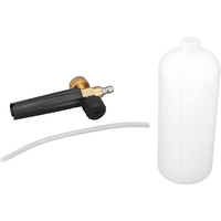 KAILUN Lance à mousse haute pression 20L/min en acier inoxydable blanc avec connecteur rapide 1/4" à structure sphérique personnalisable