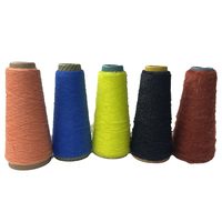 Großhandel 100% Nylon 13NM Fancy Feather Garn 1,3 cm Imitieren Nerz Haargarn zum Stricken und Weben