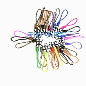Nylon Braided Keychain 16cm Zinc Alloy <b>S</b> <b>Hook</b> Durable Outdoor Use - Product Image 3