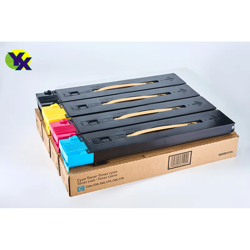 Cartuchos de tóner compatibles con Xerox C60 C70 006R01655 006R01656 006R01657 006R01658