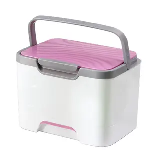 Portable Household Medicine Storage Box Children Medical Box Family Packed Large Capacity Multifunction Medicine Bin