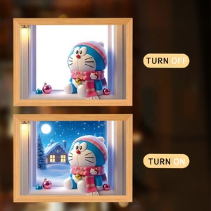 <strong>Tiktok</strong> Hot Selling Modern <strong>Home</strong> <strong>Decoration</strong> Photo Frame LED Painting - Product Image 4
