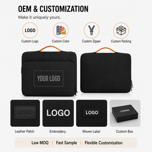 Minimal Laptop Briefcase Waterproof Shockproof <strong>Computer</strong> Sleeve <strong>Bag</strong> for 14 15.6 Inch MacBook Business Travel - Product Image 5