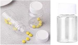 Botellas de Plástico PET de 30ml y 40ml con Certificación ISO para Píldoras de Mejora de Caderas y Glúteos, con Tapa de Rosca y Logotipo Personalizado Serigrafiado - Product Image 4