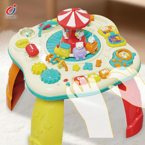 Table de <span class=keywords><strong>piano</strong></span> musicale multifonctionnelle Chengji jouets début éducatif montessori centre d'apprentissage table d'activité pour bébé - Product Image 3