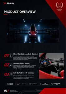 เครื่องบินกีฬาสุดหรูรุ่นใหม่ Gyroplane Evtol VTOL แบบไฟฟ้า ขับเคลื่อนด้วยพลังงานไฟฟ้า น้ำหนักเบา พับเก็บได้ ดีไซน์คาร์บอนไฟเบอร์ พร้อมวิดีโอเกมบิน 1080P - Product Image 5
