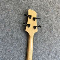 Professional Performance 5/4 Strings Solid Basswood Body Maple Neck Ebony Fingerboard Glossy Finish Electric Bass Guitar-Geake