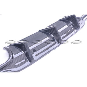 Lame de pare-choc arrière en Fiber de carbone, 2 pièces, accessoire de voiture, <span class=keywords><strong>Mercedes</strong></span> W204 C63 2012 — 2014 - Product Image 5