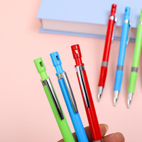 Ensemble de crayons automatiques professionnels en métal, crayon mécanique 2,0 mm, fournitures de bureau pour adultes et étudiants, design mignon