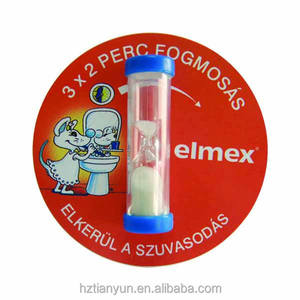 Minuteur de douche moderne en plastique fait main, étanche, avec ventouse, temps de course réglable (1-5 minutes) - Product Image 2