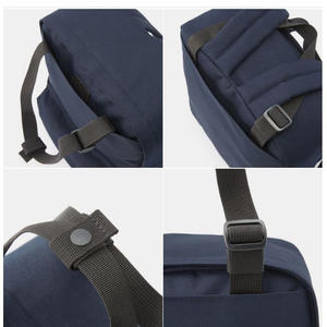 Sac à dos en tissu écologique durable personnalisé en usine, fabriqué à partir de PET recyclé, polyester, sac à dos pour ordinateur portable durable et tendance en RPET - Product Image 6