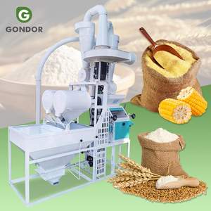 Molino Procesador de Frutos Secos, Molino Comercial de Yuca, Molino de Harina de 10 Tpd, Máquina de Molienda de Trigo, Maíz y Granos para Sémola Siberiana - Product Image 1