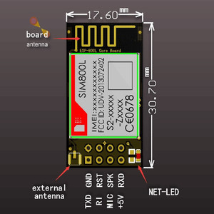 Mô Đun Truyền Dữ Liệu <span class=keywords><strong>Gsm</strong></span> Boare Sim800l, Mô-đun Thẻ SIM ESP-800L 5V TTL <span class=keywords><strong>UART</strong></span> Tương Thích Taidacent - Product Image 5